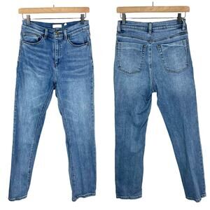 A loves A | Size 27 Medium Wash High Rise Straight Leg Jeans